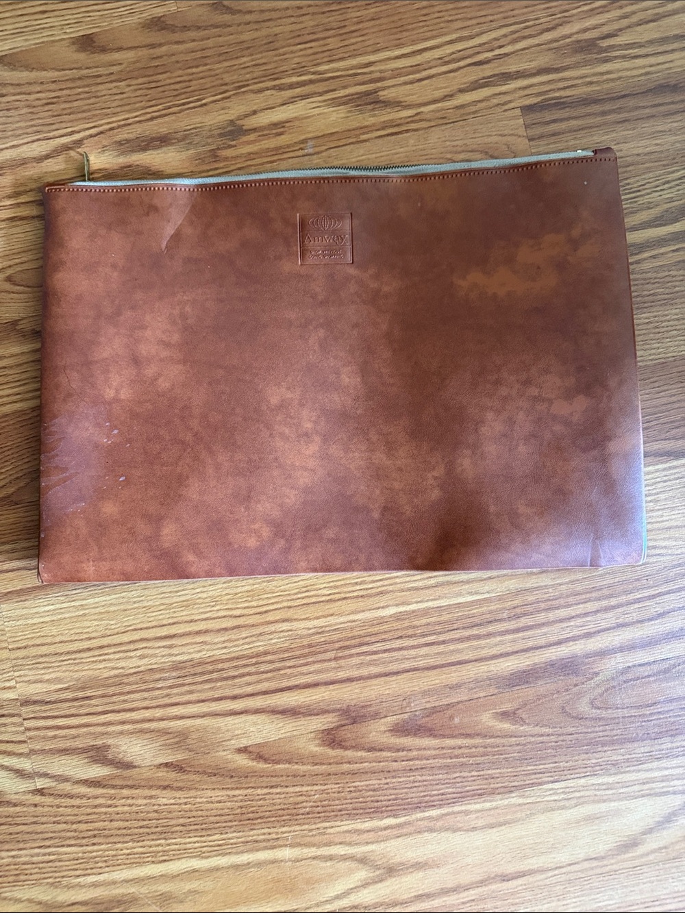 Vintage Ameay leather document carrier
